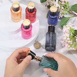 6 Stück 6 Farben Glas-Sprühflaschen&nbsp;MRMJ-CA0001-61