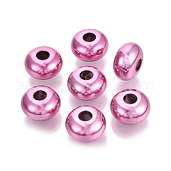 Perline europee in acrilico opaco con placcatura UV per San Valentino&nbsp;PACR-T017-19M-M5