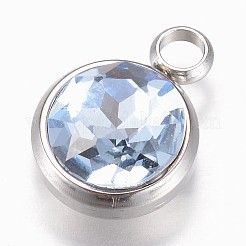 Charms in vetro&nbsp;GLAA-G019-P04