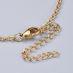 Colliers pendants de bouteille de parfum en pierre naturelle&nbsp;NJEW-F266-02G