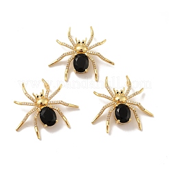 Ottone micro spianare pendenti zirconi&nbsp;KK-B059-08G
