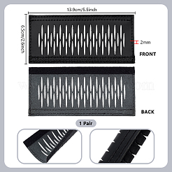 Griffumwicklung für Taschen aus Rindsleder&nbsp;DIY-WH0750-317