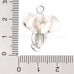 Pendentifs d'éléphant en alliage de style tibétain&nbsp;TIBEP-1478-AS-LF