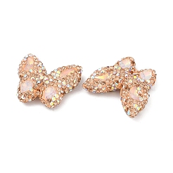 Handgemachte Fimo-Perlen Strass&nbsp;CLAY-NH0001-11B