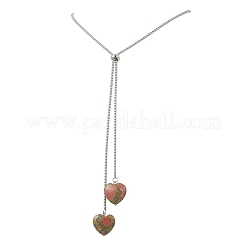 Lariat-Halsketten aus Edelstahl 304&nbsp;NJEW-JN05889