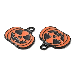 Pendenti smaltati in lega di halloween&nbsp;ENAM-K069-07B-EB