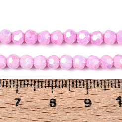 Brins de perles de verre électrolytiques anti-ternissement&nbsp;EGLA-T021-4mm-15-01