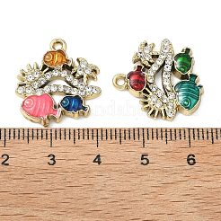 Legierung rhinestone-anhänger&nbsp;FIND-C087-10G