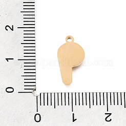 Ciondoli in acciaio inox smaltato 304&nbsp;STAS-E531-15G