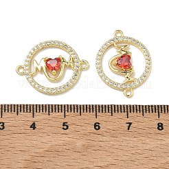 Anello per la festa della mamma in ottone con micro pavé di zirconi cubici e ciondoli con scritta 