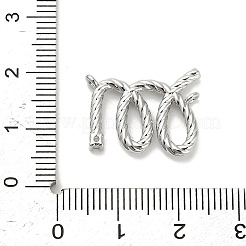 Pendentifs avec zircon cubiques à micro-pavés en laiton&nbsp;KK-F915-07P