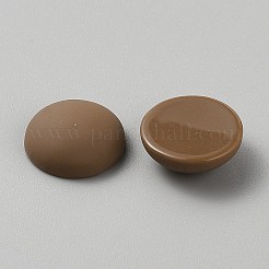 Cabochons en résine opaque&nbsp;CRES-WH0023-009P