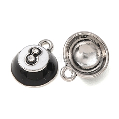 Legierung rhinestone-anhänger&nbsp;AL-CBA7256-02P