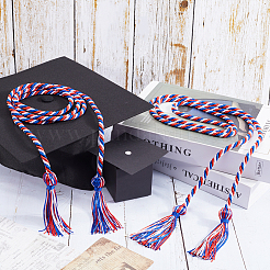 Cuerda de honor de graduación de poliéster&nbsp;AJEW-WH0314-317C