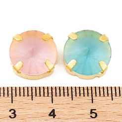 Runder Strass zum Aufnähen&nbsp;GLAA-K069-03A-G