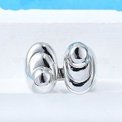 Bagues de manchette en laiton pour femmes&nbsp;RJEW-G347-03P