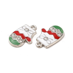 Weihnachten Legierung Emaille Anhänger&nbsp;ENAM-M053-10P
