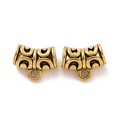 Staffe per tubi in lega in stile tibetano&nbsp;FIND-H038-54AG