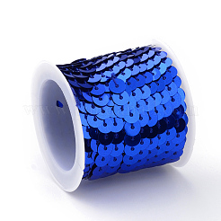 Umweltfreundliche Paillettenperlen aus Kunststoff&nbsp;PVC-Q092-6mm-5