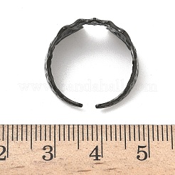 Offene Manschettenringe aus Edelstahl 304&nbsp;RJEW-D338-02E-EB