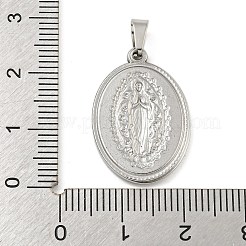 Pendenti in acciaio inossidabile 304 anti-ossidazione&nbsp;STAS-B071-02A-18P