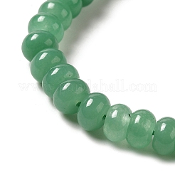 Chapelets de perles de jade blanche naturelle&nbsp;G-E507-01G