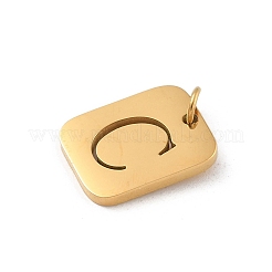 Breloques en acier inoxydable 304&nbsp;STAS-R001-01G-C