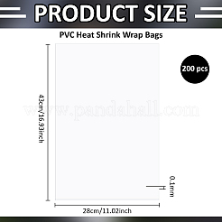 50 bolsa de plástico termocontraíble.&nbsp;ABAG-WH0045-83A