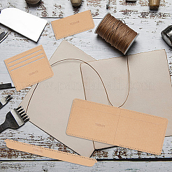 13 x Acryl-Schablone im 13-Stil für die Herstellung von Geldklammern und Geldbörsen&nbsp;DIY-WH0308-528