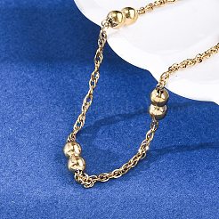 Bracelets à chaîne en acier inoxydable 304 pour femmes&nbsp;BJEW-C094-06G