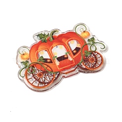Pendentifs acryliques imprimés halloween&nbsp;MACR-I041-02B