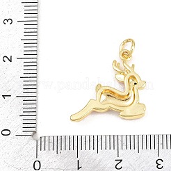 Ottone micro spianare pendenti zirconi&nbsp;KK-F938-41G-02D