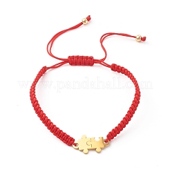 Conjuntos de pulseras de cuentas trenzadas con hilo de nailon&nbsp;BJEW-JB06413