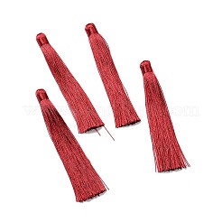 Nylon Quasten großen Anhänger Dekorationen&nbsp;HJEW-G010-B02