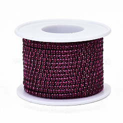 Électrophorèse fer strass strass chaînes&nbsp;CHC-Q009-SS8.5-B19