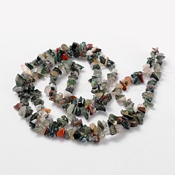 Natur Indien Achat Perlen Stränge&nbsp;F066