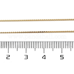 Collana a catena serpentina in acciaio inossidabile 304 con placcatura ionica (ip) per uomo e donna&nbsp;NJEW-G076-01A-G