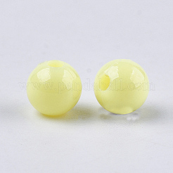 Perle di plastica opache&nbsp;KY-T005-6mm-622
