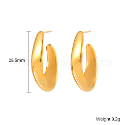 Pendientes de botón de acero inoxidable 304&nbsp;ZB8618-1