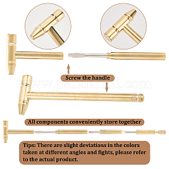 1-teiliges Eisenhammer-Set mit 1 Mini-Edelstahlhämmern&nbsp;AJEW-OC0005-37