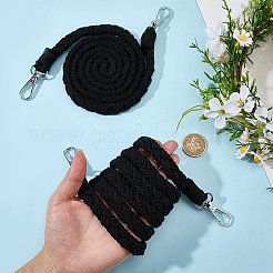 2 Stück Handygurte aus Kunstleder mit gedrehter Strickschnur&nbsp;FIND-CP0003-73B