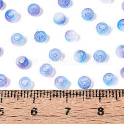 Cuentas de vidrio con forma de ojo de gato de imitación&nbsp;SEED-N007-31J