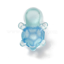 Cabochons d'animaux marins en résine translucide lumineuse&nbsp;RESI-D055-01F