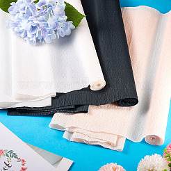 3 Rolle handgemachtes Krepppapier in 3 Farben&nbsp;DIY-TA0011-55