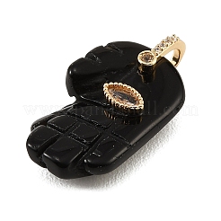 Geschnitzte Anhänger aus natürlichem Obsidian&nbsp;GG-CBA5963-01E-NH