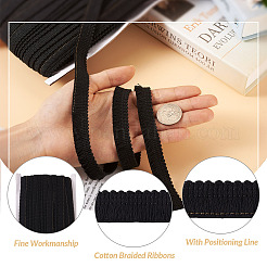 Rubans tressés en coton&nbsp;MP-TAC0001-12B
