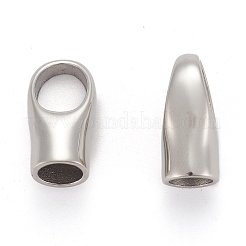 Emembouts de cordon en acier inoxydable 304 résistants au ternissement&nbsp;STAS-I020-03