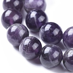Chapelets de perles en améthyste naturelle&nbsp;G-I256-02B