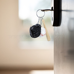 1 x Schlüsselanhänger aus PU-Leder.&nbsp;AJEW-CL0001-08A