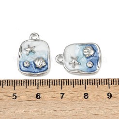 Pendentifs en alliage avec strass&nbsp;PALLOY-P311-02P